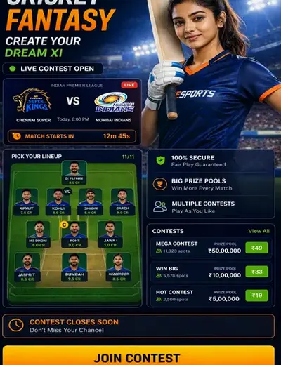 Getyonoarcade (yono arcade) fantasy cricket & matchday visual 3